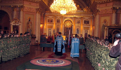 Впервые в Нижнем Новгороде прошла церемония торжественной присяги кадет-казачат