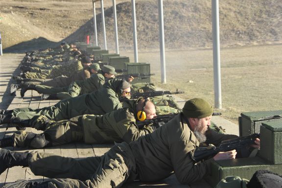 9 декабря 2014 г. состоялись плановые практические стрельбы для казаков ССКО «Станицы Казанской»