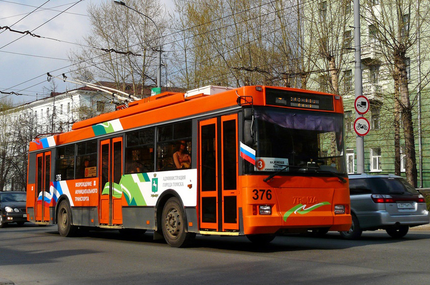 Казачий троллейбусный маршрут появится в Томске