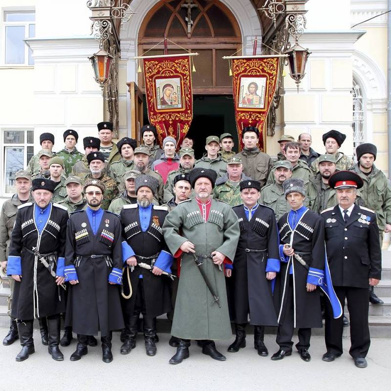 11-12 апреля казаки ССКО "Станицы Казанской" приняли активное участие в обеспечении безопасности во время празднования Святой Пасхи