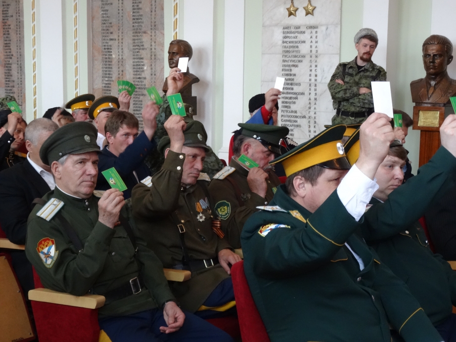 В Хабаровске состоялся отчетно-выборный Круг окружного казачьего общества