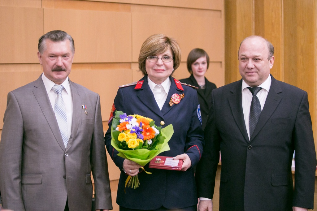 Ректора Первого казачьего университета наградили памятной медалью «Патриот России»