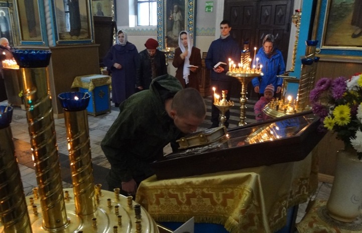 В соборе Покрова Пресвятой Богородицы казаки приняли присягу