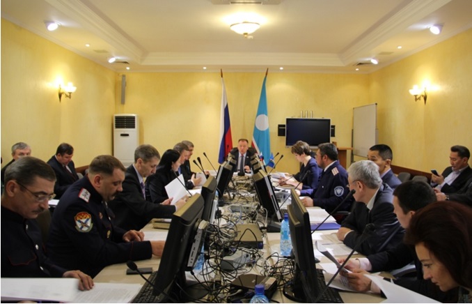 Александр Соловьев провел заседание Совета по делам казачества при главе Якутии