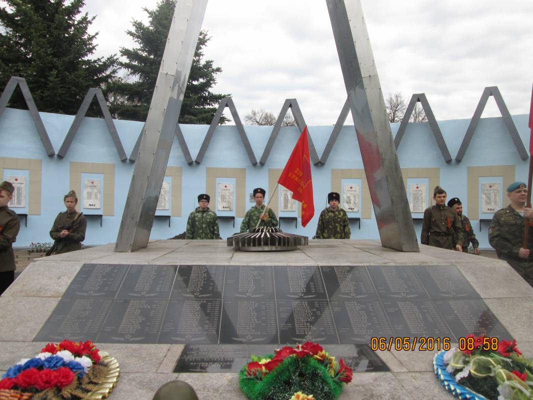 В  селе Спасское прошла церемония перезахоронения шести бойцов-красноармейцев
