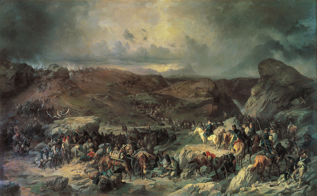 Казаки в Швейцарском походе 1799 года