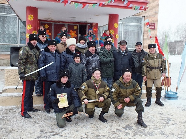 5-ые военно-спортивные соревнования среди казачьих подразделений Рязанской области.
