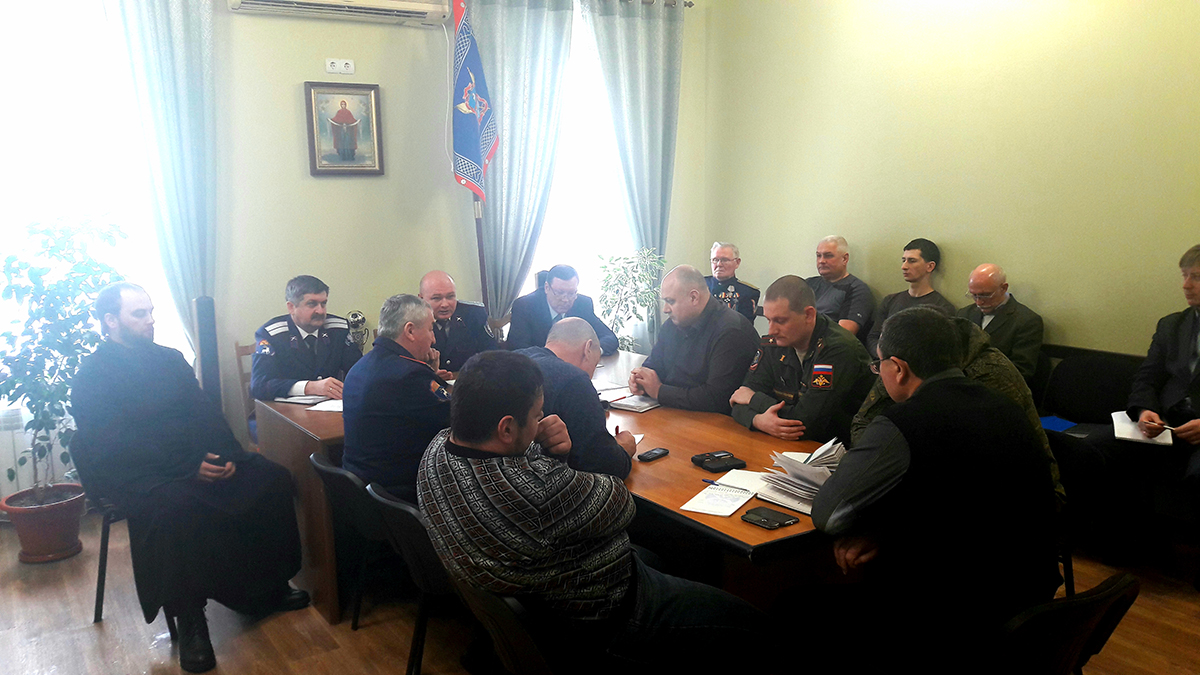 Состоялось расширенное заседание Совета атаманов Новочеркасского округа.