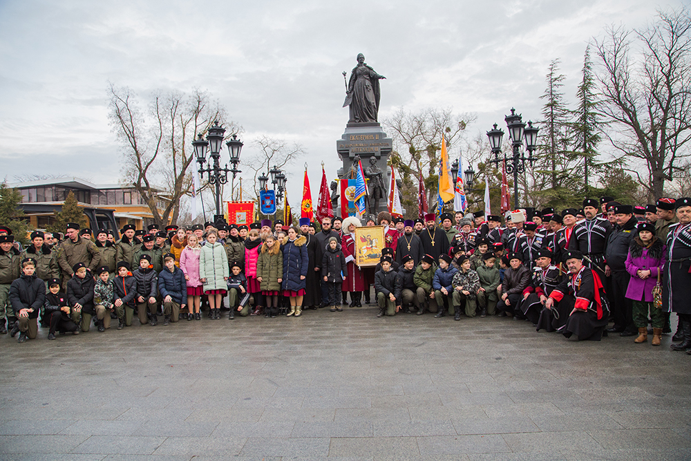 Казаки Крымского ОКО почтили память жертв геноцида казачьего народа!