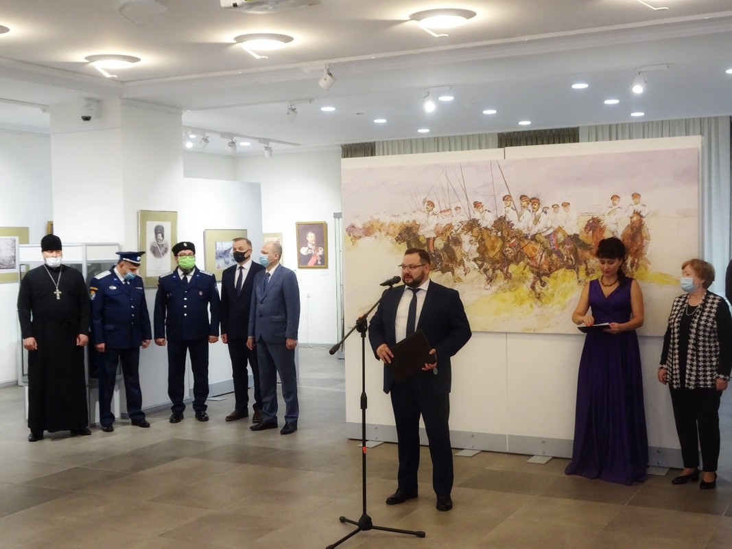 В Калининграде открылась экспозиция «Казаки – защитники Отечества»