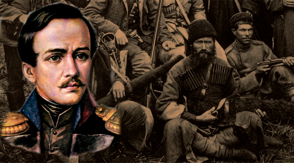 Кто знает, что Лермонтов командовал сотней казаков-охотников, пластунов, кубанских и терских?