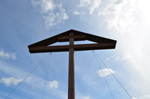 Крест на Поклонной горе в честь 50-летия начала ВОВ в память о погибших во Славу Божию