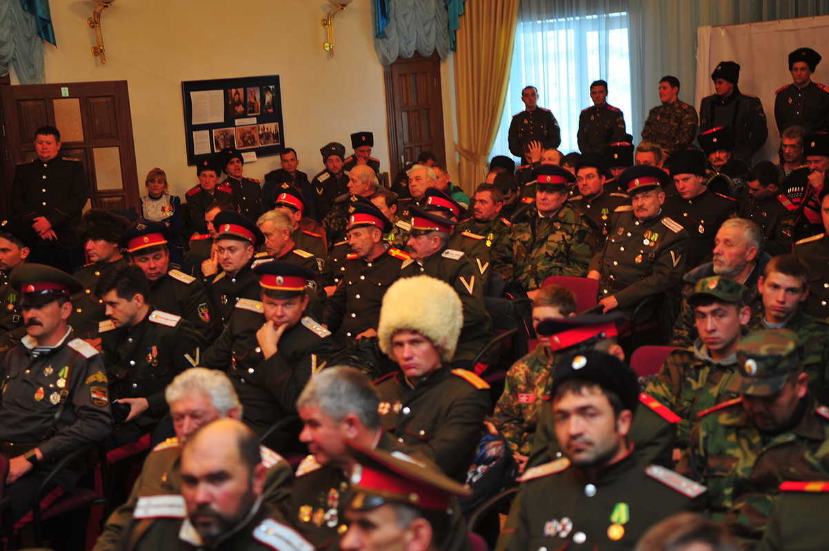 Войсковой круг семиреченских казаков в Киргизии