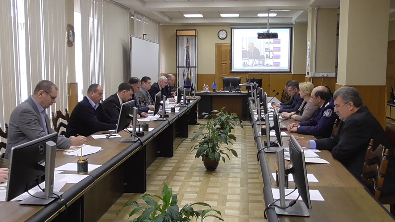 Казаки на видеоконференции в ДОСААФ России