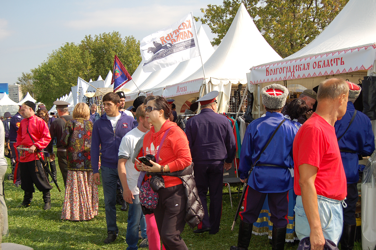 В Коломенском прошел казачий фестиваль