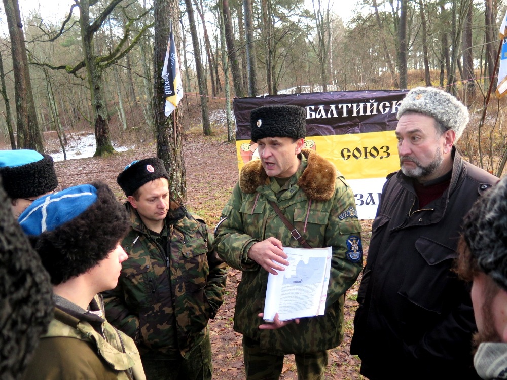 Балтийский Союз казаков СКР провёл тактико-специальные учения партизанских соединений