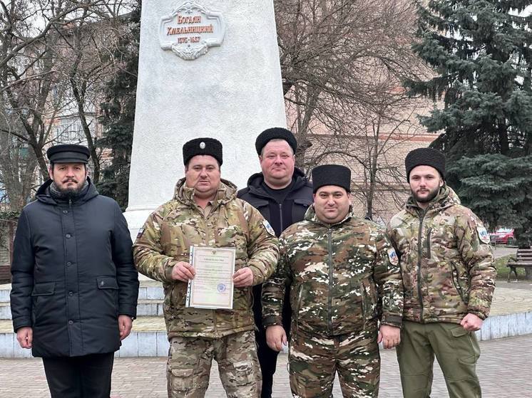 Первое казачье общество зарегистрировано в Запорожской области