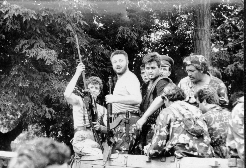 Панихида по убиенным на поле брани казакам и Молебен во здравие казаков — защитников Отечества.