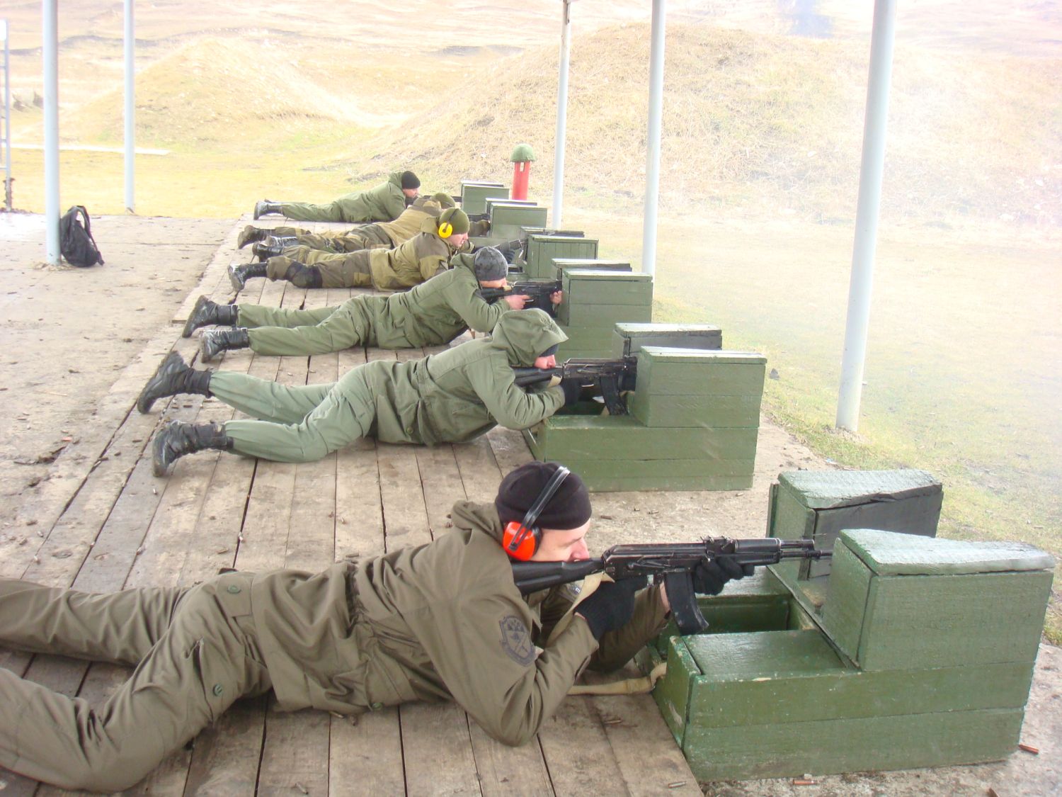 10 февраля 2015 г. состоялись плановые практические стрельбы для казаков ССКО «Станицы Казанской"