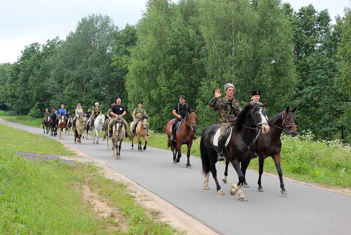 Конный поход, посвященный 75 годовщине освобождения Беларуси