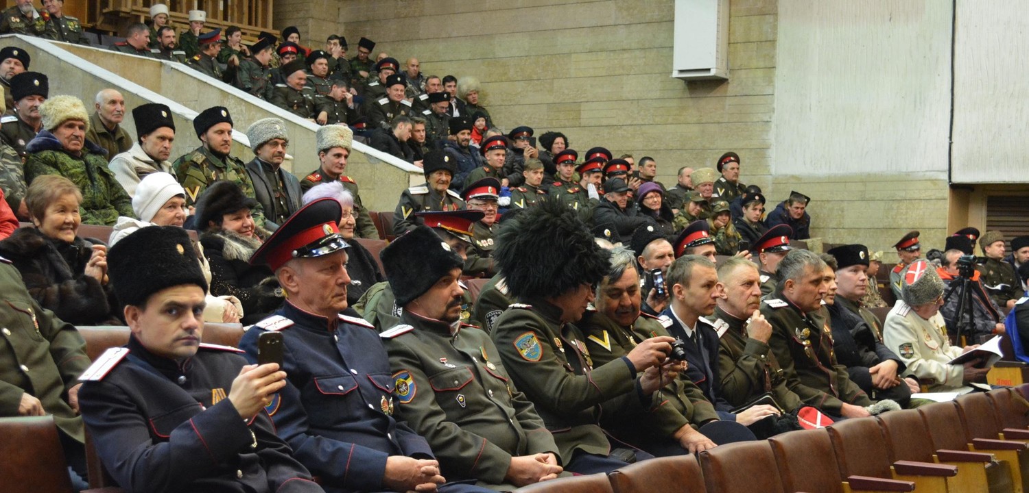 Очередной отчетный казачий Круг Семиреченского казачьего войска прошёл в Бишкеке