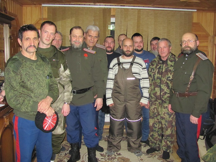 Представители Совета Атаманов Казачьего Народа на встрече со своими братьями в Тюмени