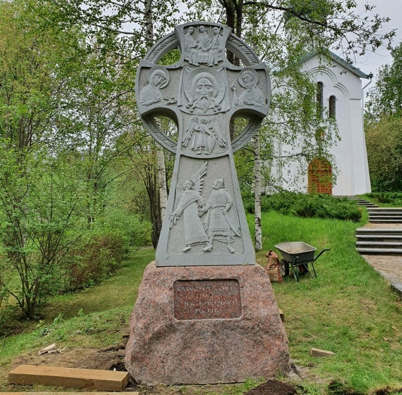 Поклонный Крест казакам дружины Ермака установлен в Тобольске
