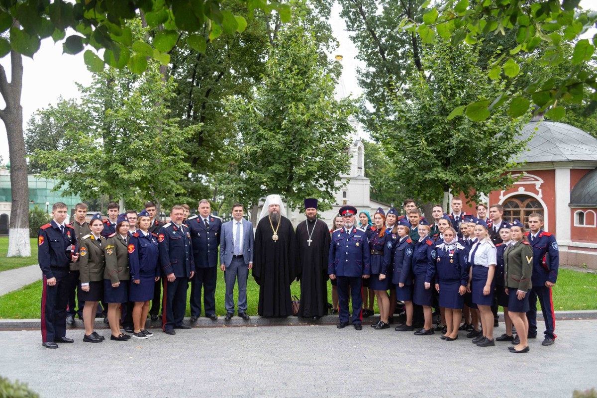 День православного казачества отметили в Донском ставропигиальном монастыре Москвы