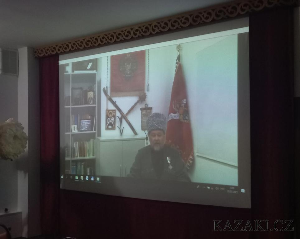 Атаман ВСЧзС Михаил Дзюба, принял участие во II-х Межрегиональных Баталпашинских чтениях