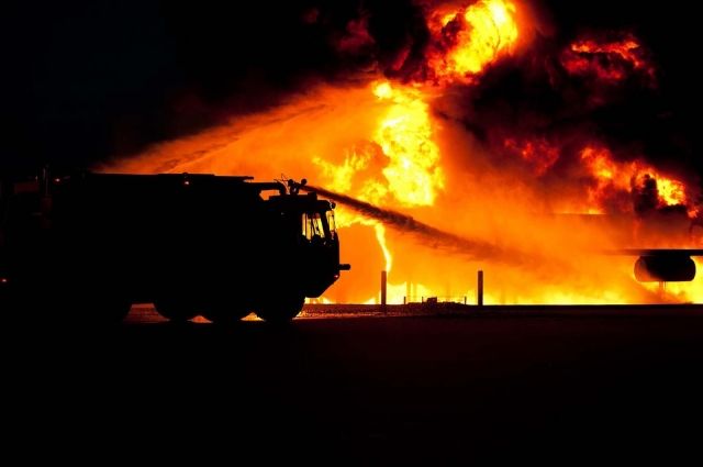 В Сочи казачья пожарная дружина потушила дом
