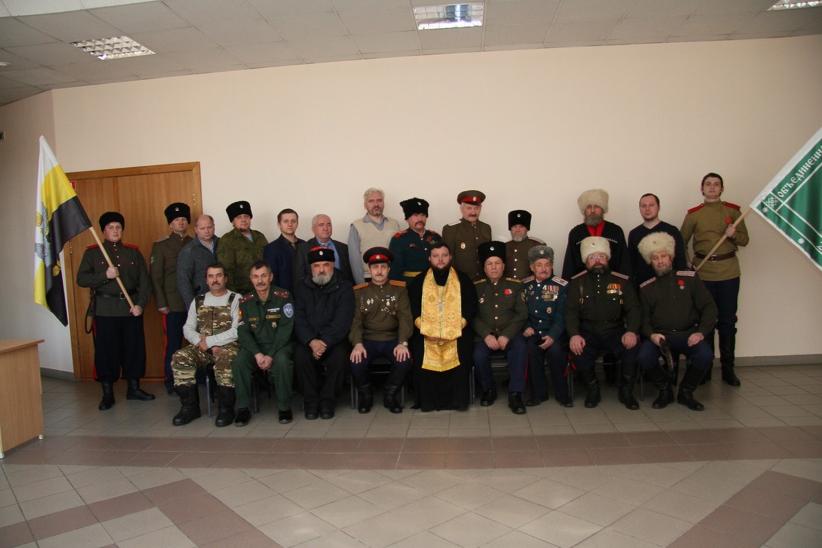 Казачий круг посвящённый 439-й годовщине Сибирского Казачьего Войска