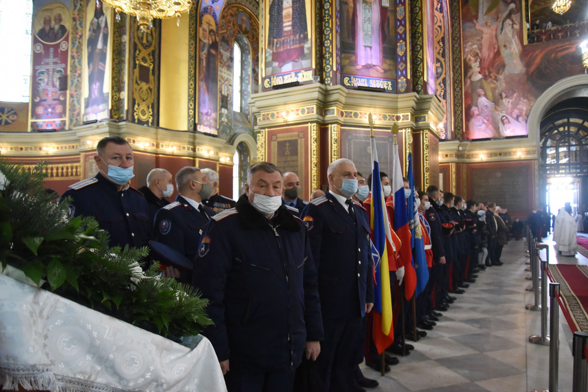 В день памяти атамана М.И.Платова казаки Войска Донского приняли участие в мемориальных мероприятиях