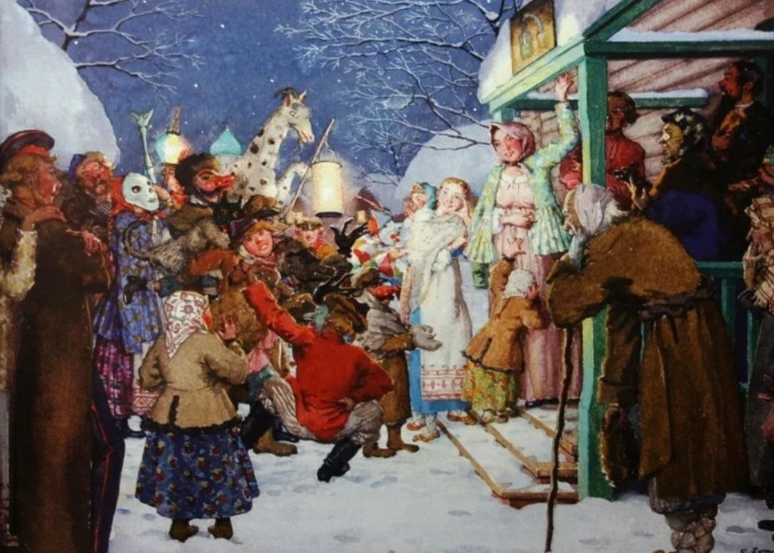 Как казаки… Рождество Христово и святки праздновали