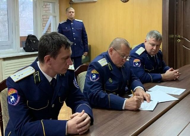Астраханские казаки подписали соглашение с военным комиссариатом