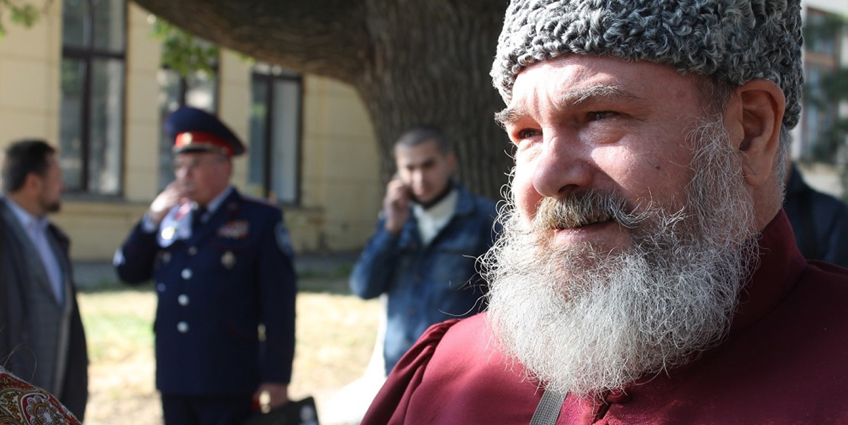 Службой безопасности Украины арестован украинский козак Леонид Чигирь Маслов