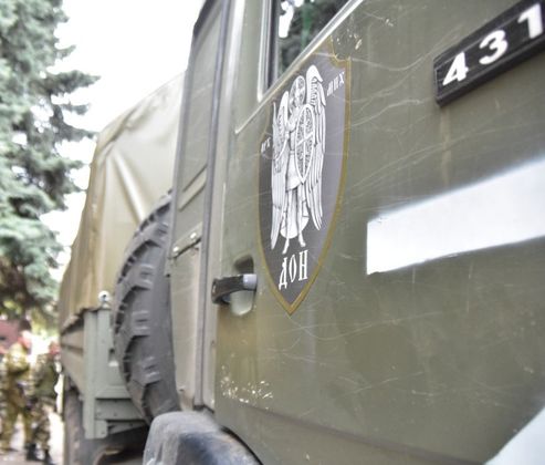 Казачий отряд «Ермак» прибыл в район проведения спецоперации на Украине