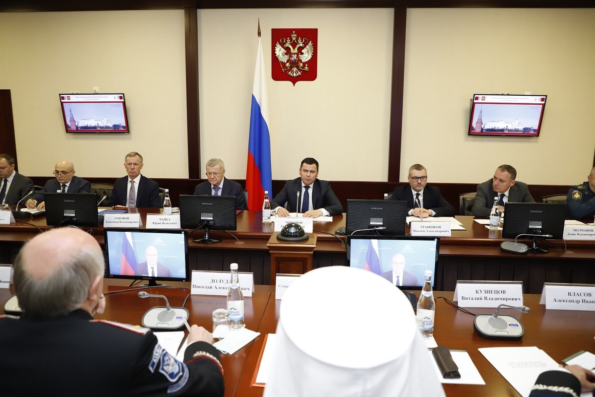 Юрий Чайка принял участие в заседании Совета при Президенте Российской Федерации по делам казачества
