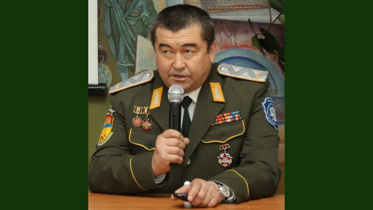 Атаман регионального отделения СКВРиЗ в Забайкальском крае казачий генерал С.Г. Бобров