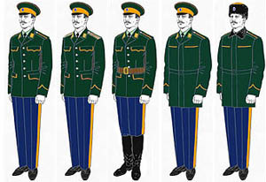 Форма одежды казаков Уссурийского казачьего войска